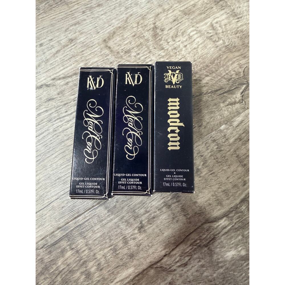 New KVD Beauty ModCon Long-Wear Hydrating Liquid-Gel Contour Bundle x3